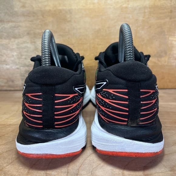 Asics Gel Cumulus 21 Womens Size 7 (5.5Y) Running Shoes Sneakers Black Green - Picture 4 of 8